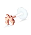 Flame Shaped Labrets Push-in LA-1001